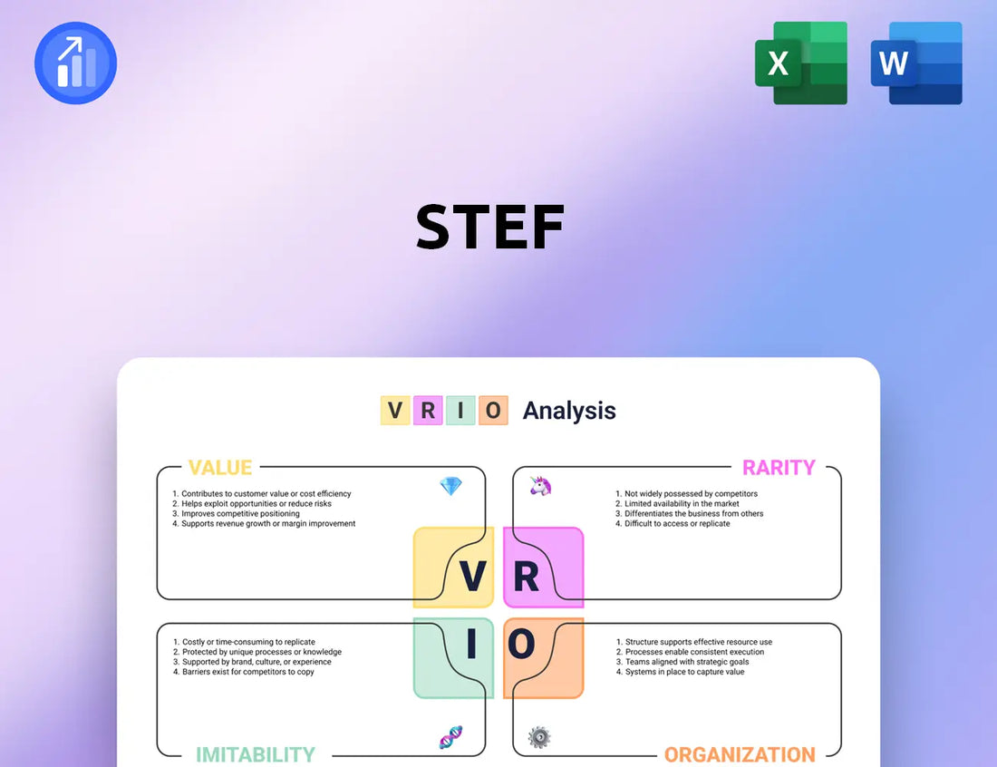 Stef VRIO Analysis