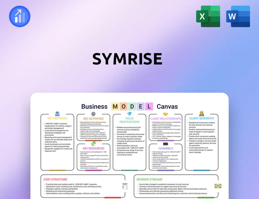 Symrise Business Model Canvas