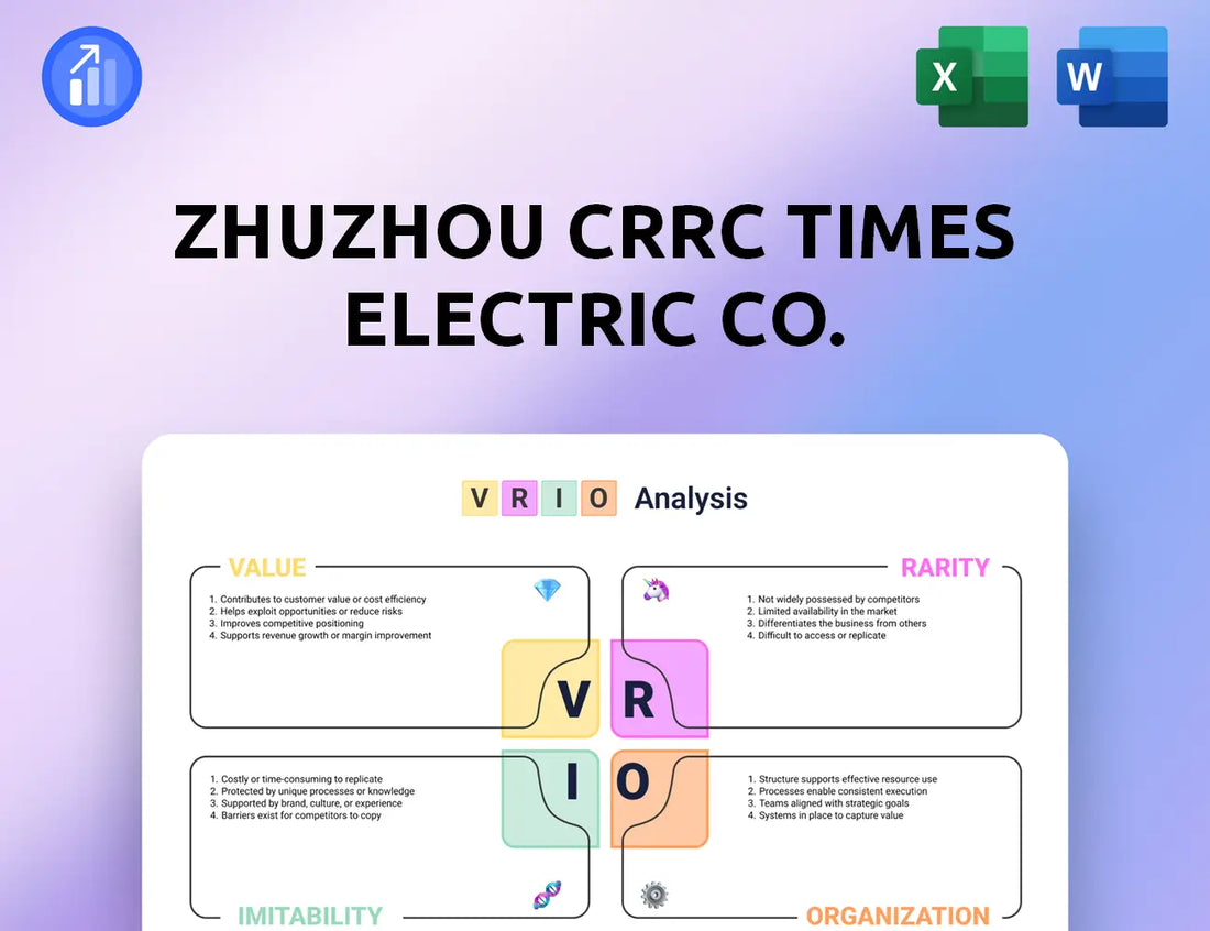 Zhuzhou CRRC Times Electric Co. VRIO Analysis