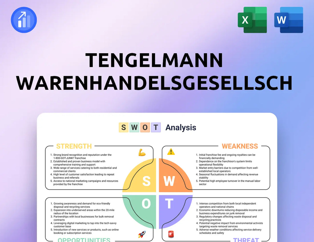Tengelmann Warenhandelsgesellschaft KG SWOT Analysis