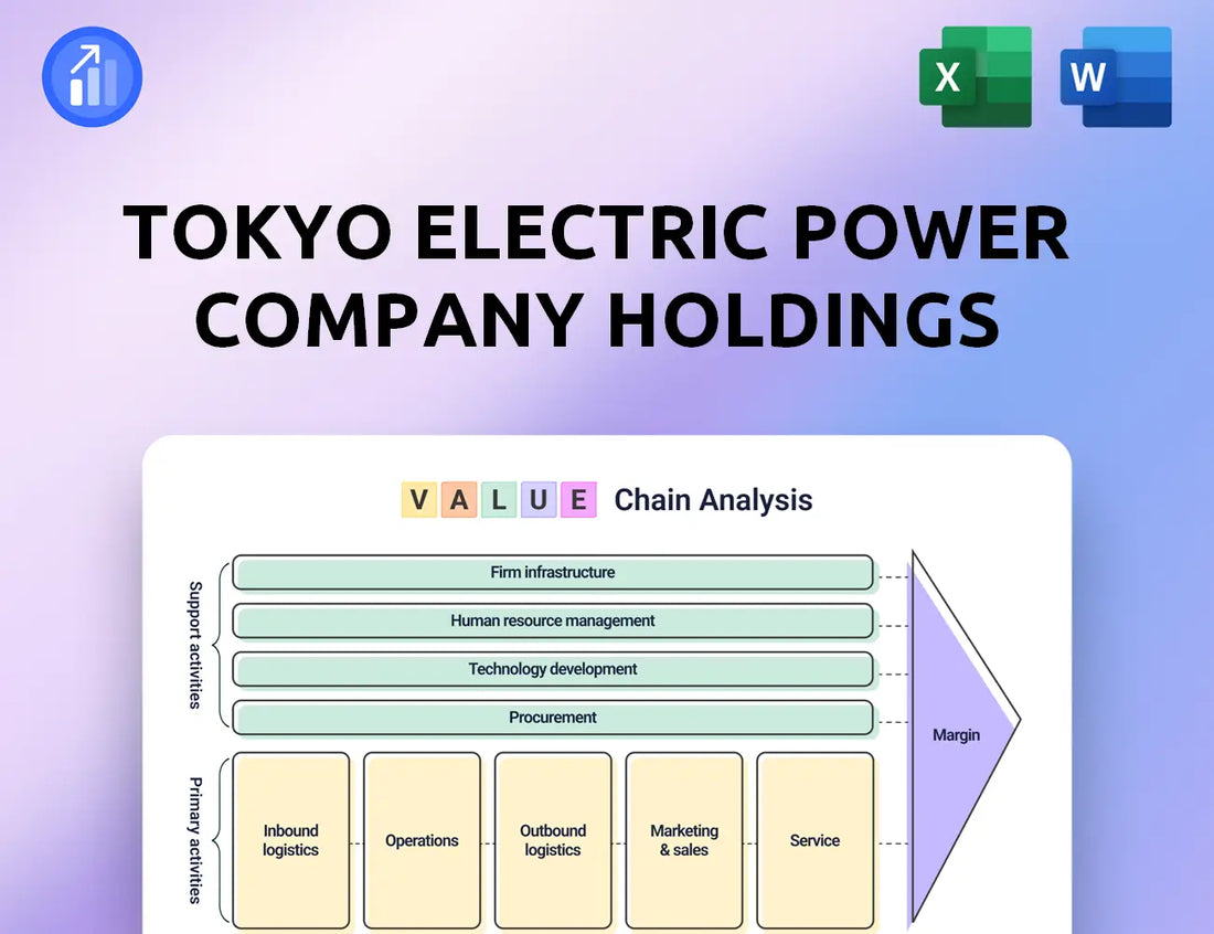 Tokyo Electric Power Company Holdings Value Chain Analysis