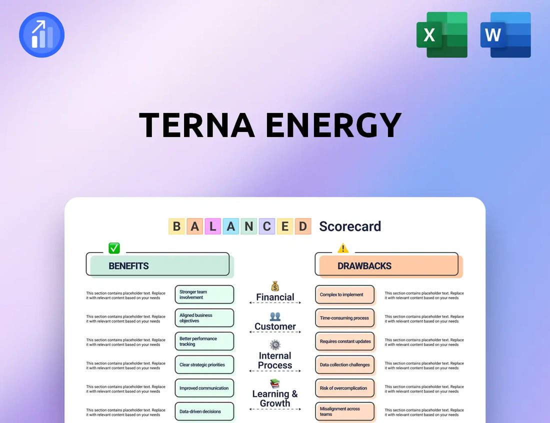 Terna Energy Balanced Scorecard
