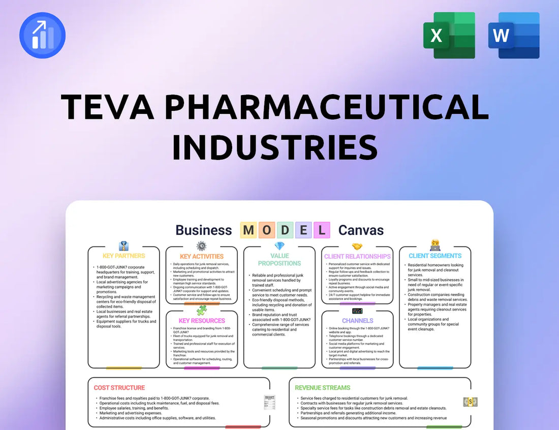 Teva Pharmaceutical Industries Business Model Canvas