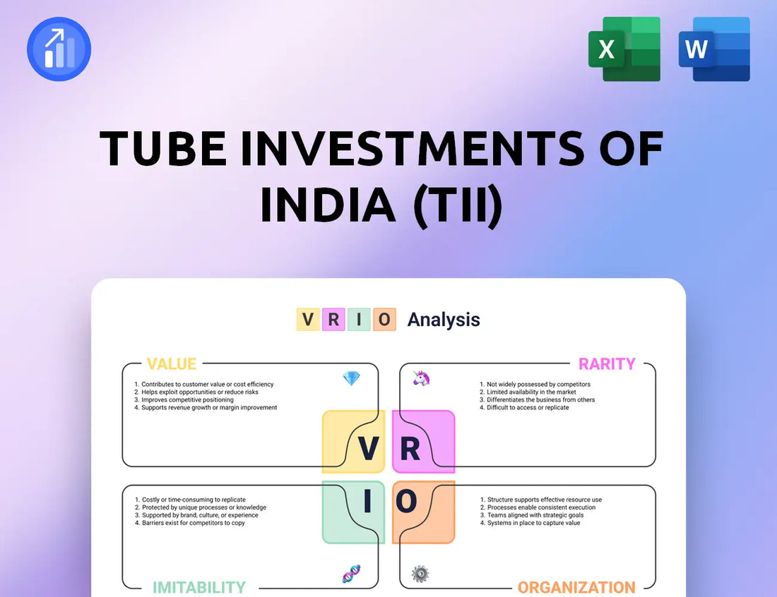 Tube Investments of India (TII) VRIO Analysis