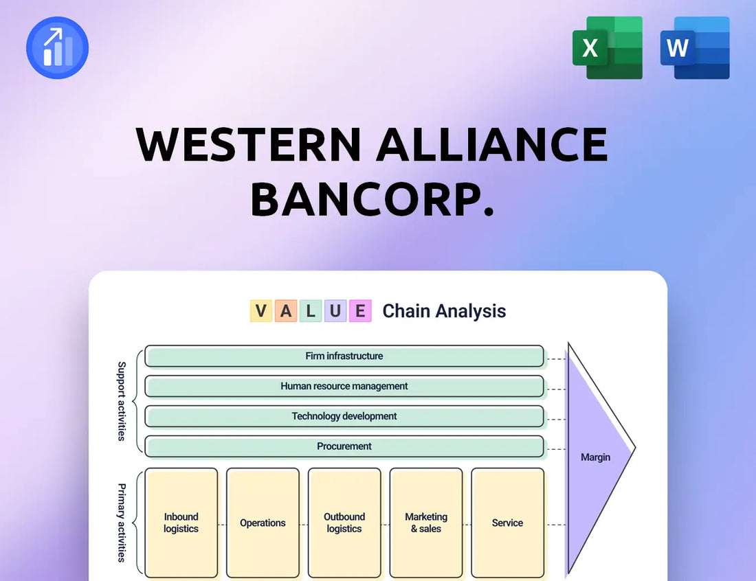 Western Alliance Bancorp. Value Chain Analysis