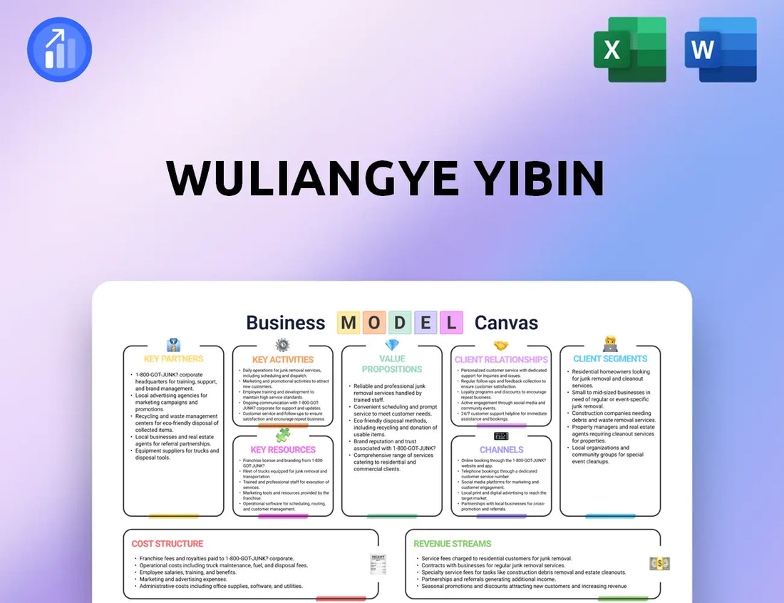 Wuliangye Yibin Business Model Canvas