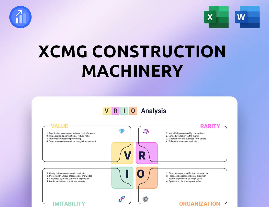 XCMG Construction Machinery VRIO Analysis