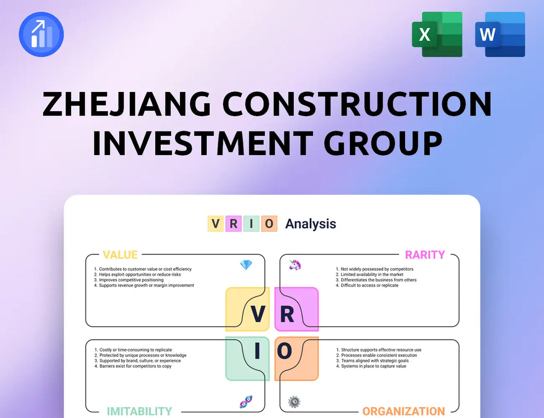 Zhejiang Construction Investment Group VRIO Analysis